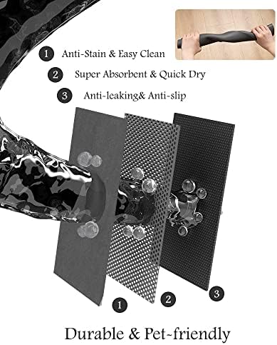 Pet Feeding Mat-No Stains Quick Dry