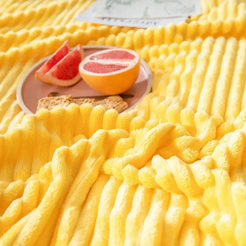 Cozy Patterned Throw Blanket
