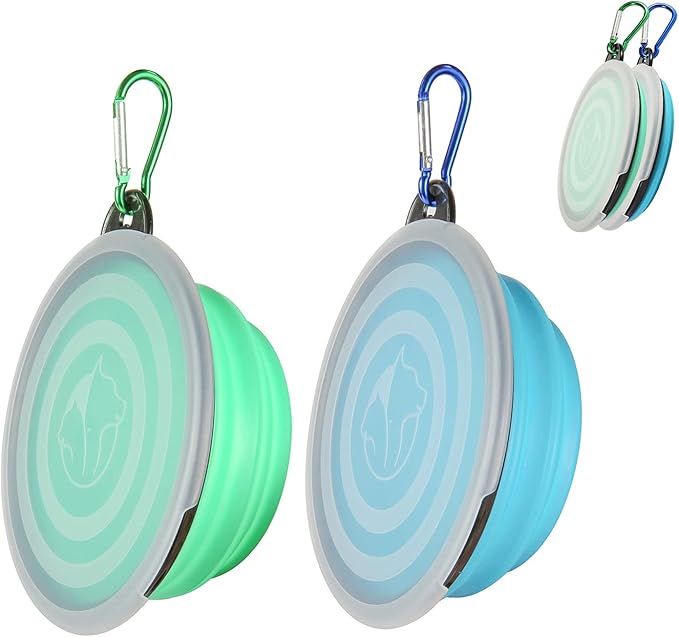 Portable Collapsible Pet Bowls