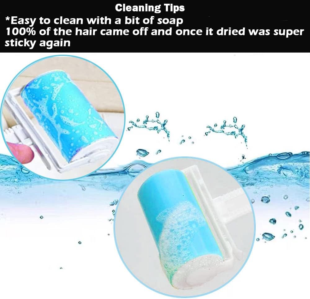 Sticky Lint Roller 3 Pack- Pet Hair Remover