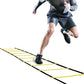 Agility Training Ladder – 12 Rung, 20ft Speed Ladder with Carry Bag for Fitness & Sports