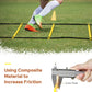 Agility Training Ladder – 12 Rung, 20ft Speed Ladder with Carry Bag for Fitness & Sports