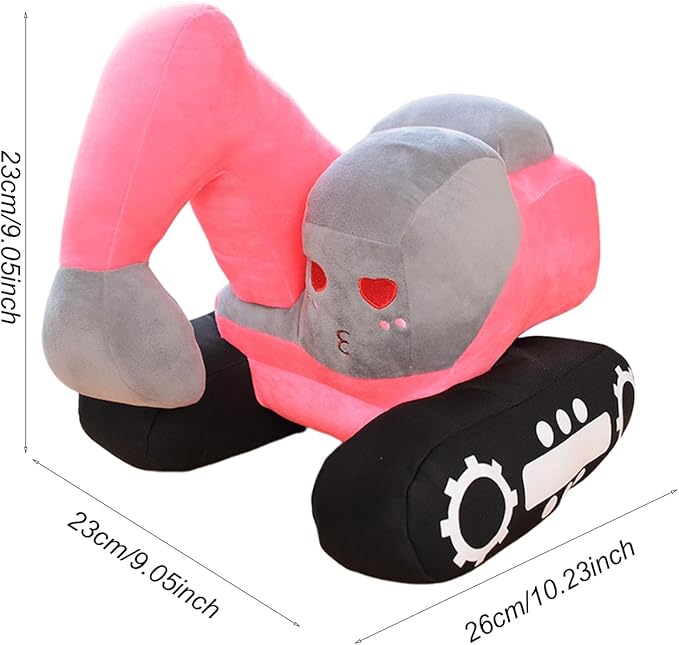 Excavator Plush Toy Doll Cartoon Car Toys