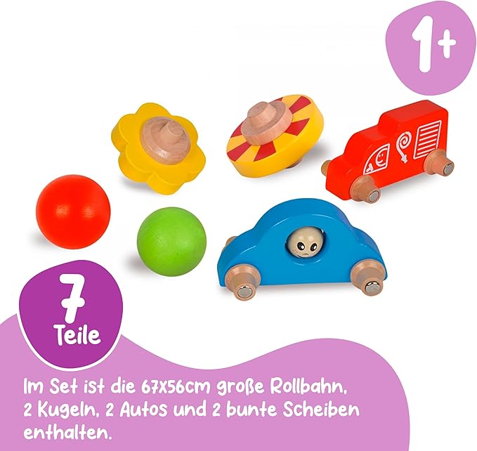 with 6 Roller Elements, Ball Large Rolling Track