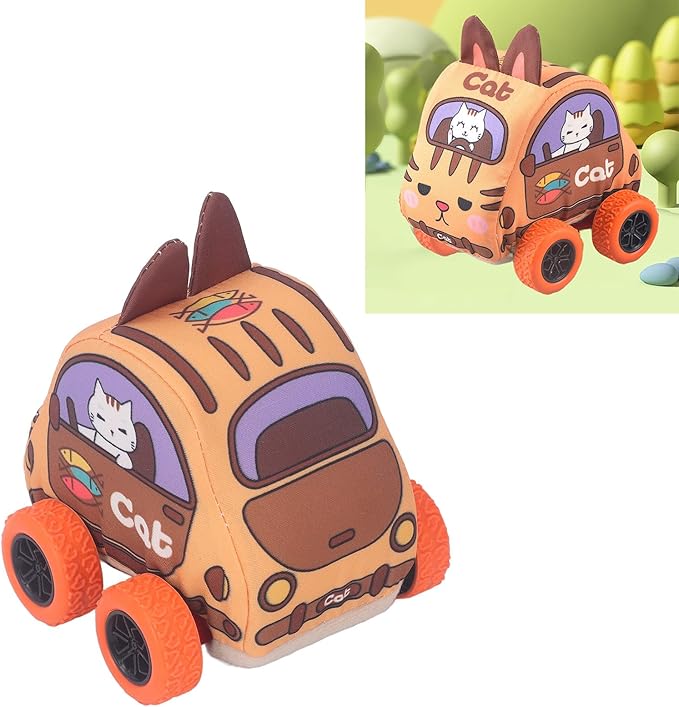 Soft Toy Vehicle for Toddlers