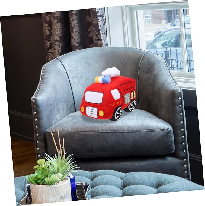Plush Fire Truck Toy Cuddly Toy