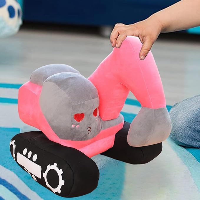 Excavator Plush Toy Doll Cartoon Car Toys