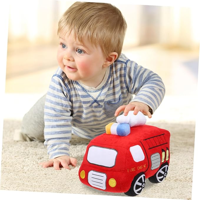 Plush Fire Truck Toy Cuddly Toy