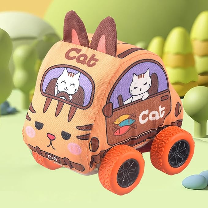 Soft Toy Vehicle for Toddlers