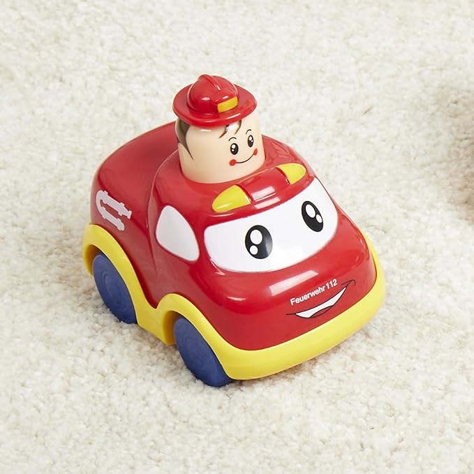 Push & Go Cars Toy Car  Crawling Fire Brigade