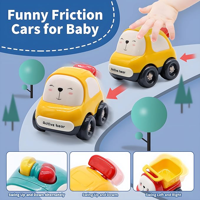 Baby Wind-Up Car Racing Car Friction Toy Car
