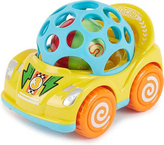 Pull Back Car with Rattle, Car Toy