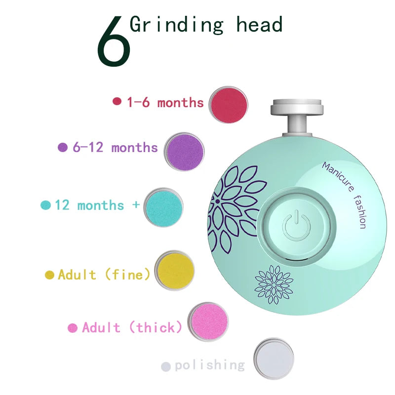 Gentle Electric Baby Nail Trimmer