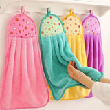 3 Pcs Soft Hanging Fingertip Towels