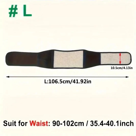 Self-Heating Therapy Support Belt