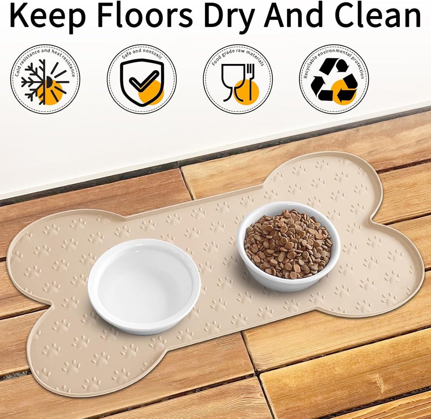 Anti-Slip Pet Feeding Mat