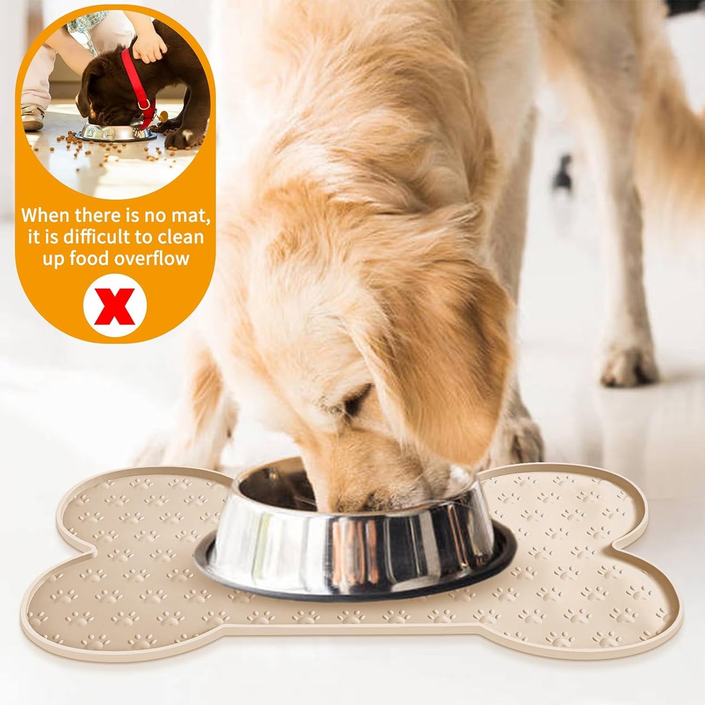 Anti-Slip Pet Feeding Mat