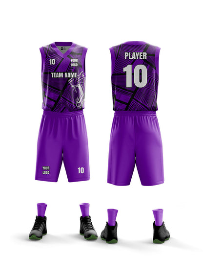 Custom Basketball Uniform MBB-3