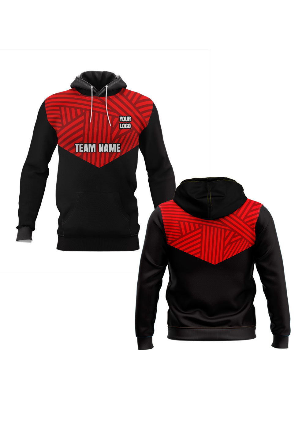 Custom Sublimated Pullover Hoodie MPH-4