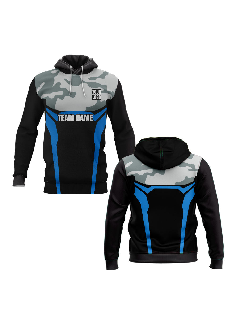 Custom Sublimated Pullover Hoodie MPH-6